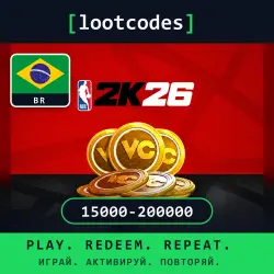 NBA 2K26 - Virtual Currency (Xbox) Gift Card 15000… — Mobile (iOS / Android) Brazil Digital Code