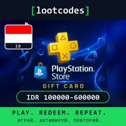 PlayStation Store Gift Card — IDR 100000 PlayStation Store Wallet — Indonesia