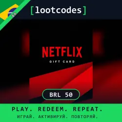 Netflix Gift Card BRL 50 — Mobile (iOS / Android) Brazil Digital Code