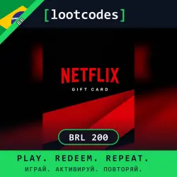 Netflix Gift Card BRL 200 — Mobile (iOS / Android) Brazil Digital Code