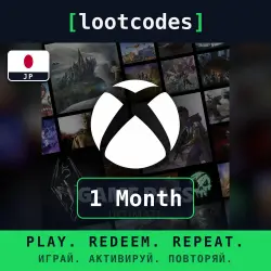 Xbox Game Pass Ultimate — 1 Month — Xbox Series X|S — Japan