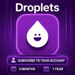 Droplets | Subscribe to your account | 3 months & 1 year