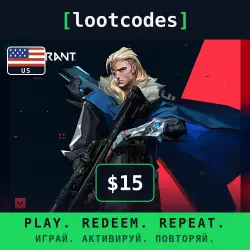 Riot Valorant Gift Card — $15 Riot Cash — Mobile — United States