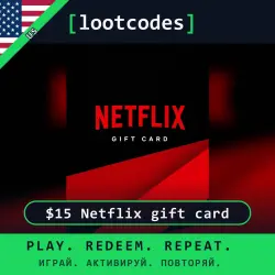 Netflix Gift Card $15 Netflix gift card — Netflix United States Digital Code