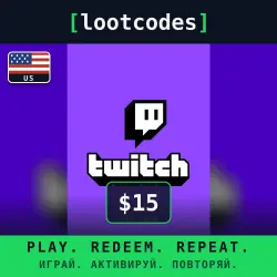 Twitch Gift Card — $15 Twitch — United States