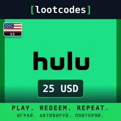 Hulu Gift Card — $25 USD — Mobile — United States