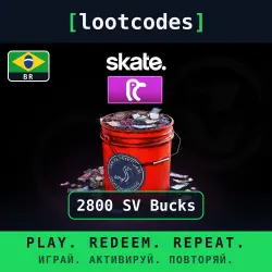 skate - SV Bucks — 2800 — Xbox — Brazil