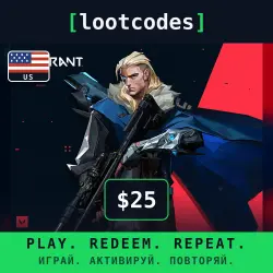 Riot Valorant Gift Card — $25 Riot Cash — Mobile — United States