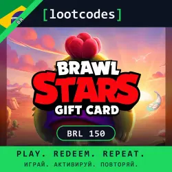 Brawl Stars Gift Card BRL 150 — Mobile (iOS / Android) Brazil Digital Code