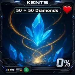 Mobile Legends (RU) — 50 + 50 Diamonds [Top Up]