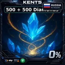 Mobile Legends (RU) — 500 + 500 Diamonds [Top Up]
