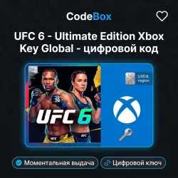 UFC 6 - Ultimate Edition | Global | XBOX KEY | INSTANT DELIVERY 24/7