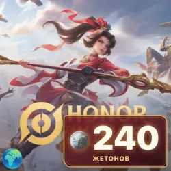 240 Tokens Honor of Kings, top-up by ID