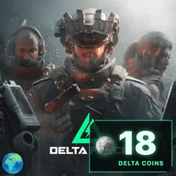 18 Delta Coins Delta Force, auto top-up by ID 24/7