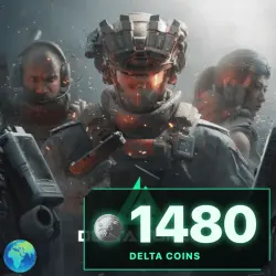 1480 Delta Coins Delta Force, auto top-up by ID 24/7
