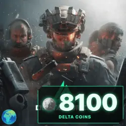 8100 Delta Coins Delta Force, auto top-up by ID 24/7
