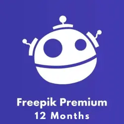 Freepik Premium Subscription | 1 Year | 20 Downloads Per Day
