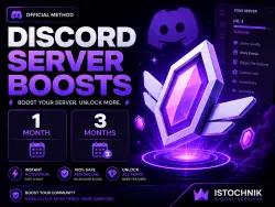 DISCORD БУСТЫ СЕРВЕРА | 1-3 MONTHS 