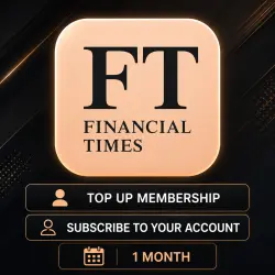 Financial Times | Top up membership | Subscribe to your account | 1 month