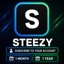 STEEZY | Subscribe to your account | 1 month & 1 year