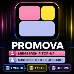 Promova | Membership Top-up | Subscribe to Your Account | 1 Month / 1 Year & Lifetime