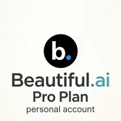 Beautiful.AI ( Unlimited Presentation) | Pro Plan | Personal Account