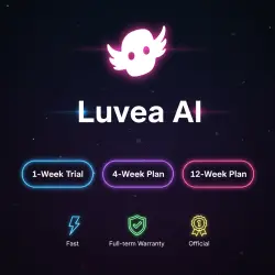 Luvea AI 1-Week Trial/4-Week Plan/12-Week Plan | Upgrade/Renewal | Warranty