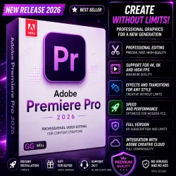 Adobe Premiere Pro 2026 for Windows | Professional video editor | Lifetime version