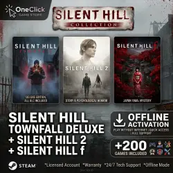 Silent Hill Townfall+ Silent Hill f + Silent Hill 2 - OFFLINE ACCOUNT + 200 games per account