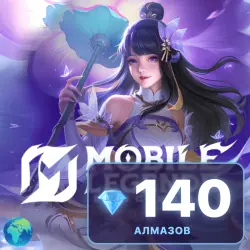 140 Diamonds Mobile Legends: Bang Bang (Global), MLBB top-up by ID, instant 24/7