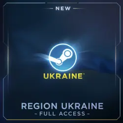 New Steam Account, Region — Ukraine, Full Access