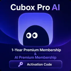 Cubox Pro AI | 1-Year Premium Membership & AI Premium Membership | Activation Code