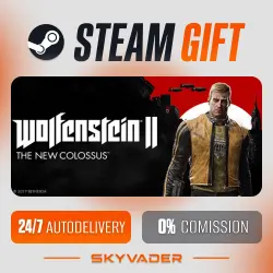 Wolfenstein II: The New Colossus Steam Gift AUTO-DELIVERY RUSSIA + CIS