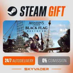 Assassin's Creed Black Flag Resynced Steam Gift AUTO-DELIVERY RUSSIA + CIS