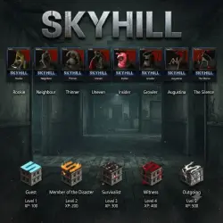 SKYHILL Card Set 100 XP Automatic delivery