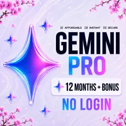 Google AI Pro 12 Months + Bonus | Your Gmail | Gemini, Veo, 5 TB | Manual Delivery