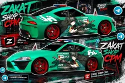 TAYOTA SUPRA Flashing lights