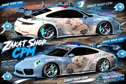 Porsche 911 Flashing lights Chrome calipers/headlights