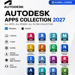 1 Year Autodesk All Apps — Official | 46+ Applications |  Email Activation | Support + Warranty