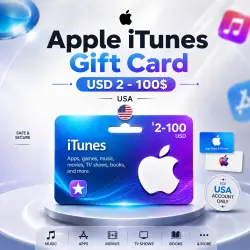 Apple → ITunes Gift Card → 2$–100$ USD → USD Gift Card