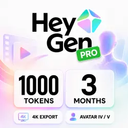 Account HeyGen Pro | 3 months | Private | Auto