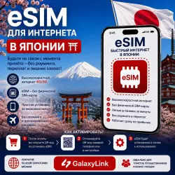 eSIM - Japan | Mobile Internet | From 1 GB to 30 GB