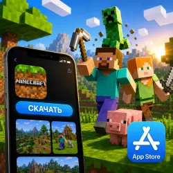 MINECRAFT iPhone iOS AppStore Pocket iPad