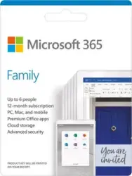 Office 365 Family (Word, Excel, PowerPoint) for Mac / Windows / Android – Ready‑made 12‑month subscr