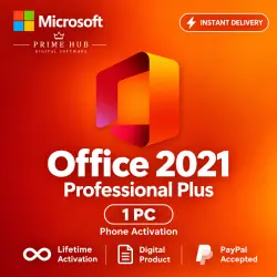 Office 2021 Pro Plus | 1 PC | Phone Activation | Instant Delivery