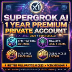 xAI Grok / SuperGrok Premium 1 Year (12 Months) Subscription | Private Account | Full Access