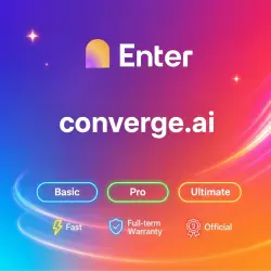 Enter.converge.ai Basic/Pro/Ultimate 1-12M | Upgrade/Renewal | Warranty