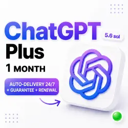 ChatGPT Plus 1 month | Ready account / renewal key | GPT-5.6 Sol + Codex | Auto delivery