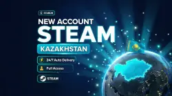 Steam Account Kazakhstan (Tenge ₸) + Original Email | Personal (Instant Delivery)