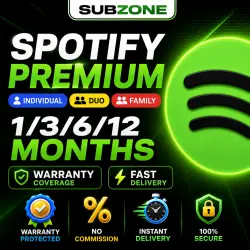 SPOTIFY PREMIUM GLOBAL. 1/3/6/12 MONTHS.